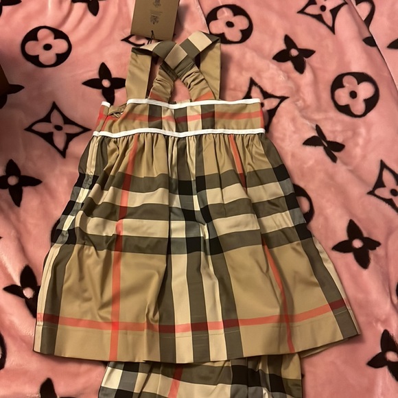 Infant Burberry Dress - Picture 2 of 3